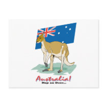 Australia Kangaroo Postcards
