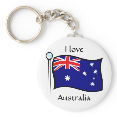 Australia Key Chains by chayyea