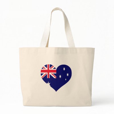 Australia Love Tote Bag by robby1982