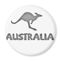 Australia Mate! Fridge Magnets