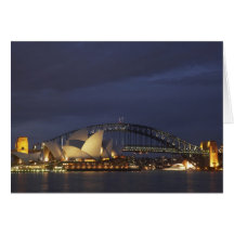 Australia, New South Wales, Sydney, Sydney Opera 3 Greeting Cards