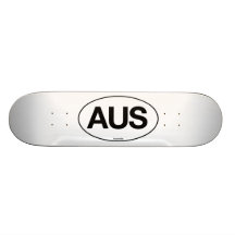 Australia Oval Skate Board Deck