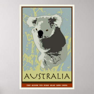 Australia Poster by skibbyb