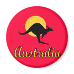 Australia Red earth Design magnets