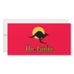 Australia Red earth Design photo cards