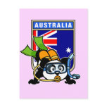 Australia Scuba Diving Panda Post Cards