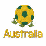 Australia Soccer ball Embroidered Polo Shirt