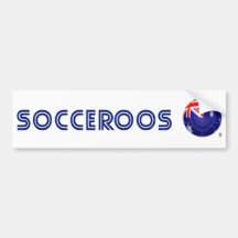 Australia - Socceroos Football Bumper Stickers
