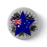 Australia Star Button