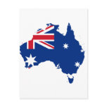 Australia stub, Australia Post Card