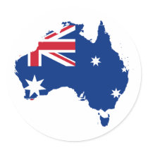 Australia stub, Australia Stickers