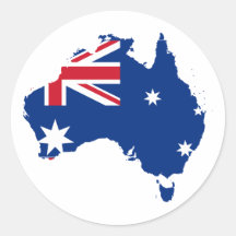 Australia stub, Australia Stickers