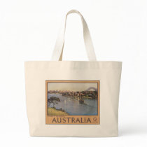 Australia Sydney Harbour Tote Bags