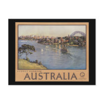 Australia Sydney Harbour Post Card