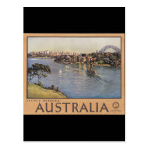 Australia Sydney Harbour Postcards