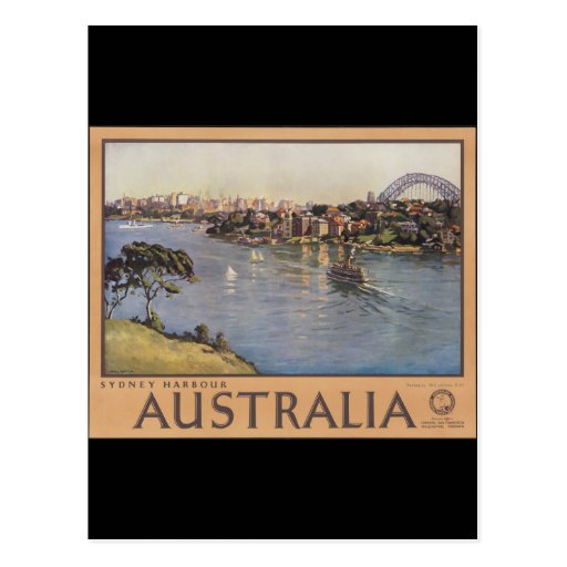 Australia Sydney Harbour Postcards