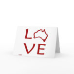 Australia T-Shirts and Gifts, Love Australia! Greeting Cards