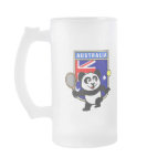 Australia Tennis Panda Mug