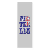AusTraLia Text Flag Business Card Templates