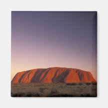 Australia, Uluru Kata Tjuta National Park, Uluru 2 Fridge Magnets