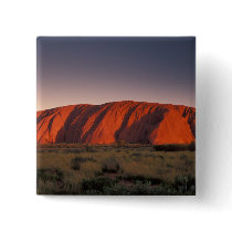 Australia, Uluru National Park. Uluru or Pinback Buttons