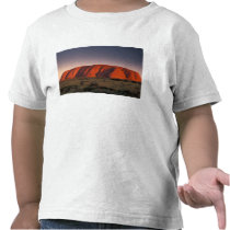 Australia, Uluru National Park. Uluru or T-shirt