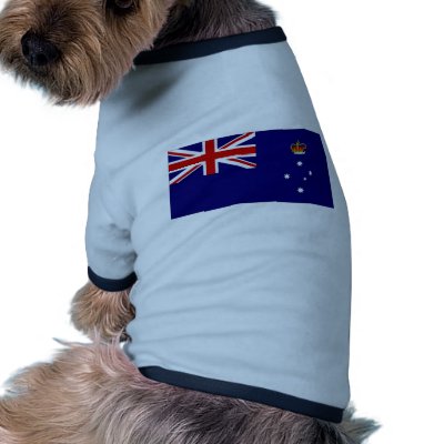 Australia Victoria Flag Doggie Shirt by All_Flags