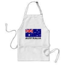 Australia Vintage Flag Apron