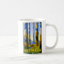 Australia - Vintage Travel Coffee Mug