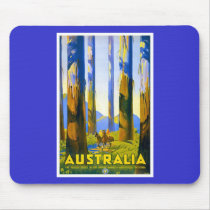 Australia - Vintage Travel Mousepads