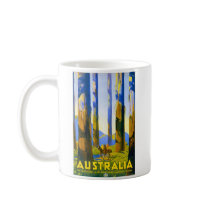Australia - Vintage Travel Coffee Mug