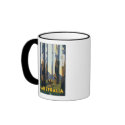 Australia Vintage Travel Poster mugs
