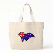 Australia wavy flag gift ideas for Aussies Bags