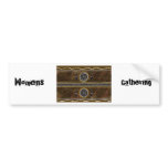 Australian Aboriginal Art - Food Gathering Bumper Stickers