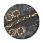 Australian Aboriginal Art - Lost Tribes magnets