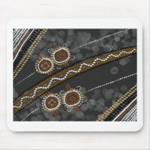 Australian Aboriginal Art - Lost Tribes Mousepad