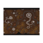 Australian Aboriginal Desert Art Postcard