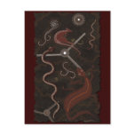 Australian Aboriginal Desert Art Postcard