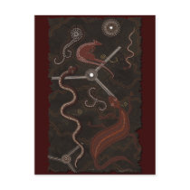 Australian Aboriginal Desert Art Postcard