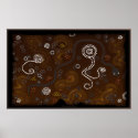 Australian Aboriginal Desert Art Poster posters