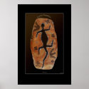 Australian Aboriginal Goanna Lizard Art Print