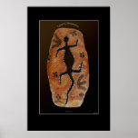 Australian Aboriginal Goanna Lizard Art Print