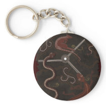 Australian Aboriginal Style Keychain