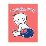 Australian Baby Post Card