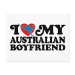 Australian Boyfriend Postcard