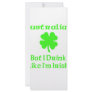 Australian But I Drink Like I'm irish Customized Rack Card