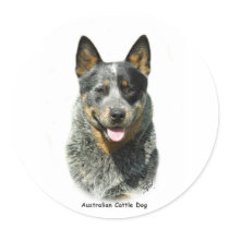 Australian Cattle Dog 9F061D-03 Sticker