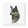 Australian Cattle Dog 9F061D-06 Fridge Magnets