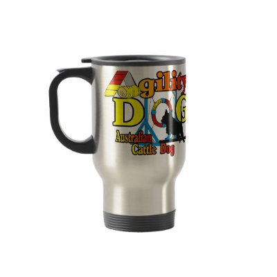 Australian Cattle Dog Agility Coffee Mugs by DogsByDezign