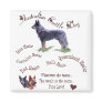 Australian Cattle Dog Art Gifts Fridge Magnet